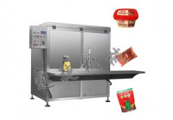 迅捷新款辣椒醬灌裝機(jī)一出手，好多機(jī)械廠家如